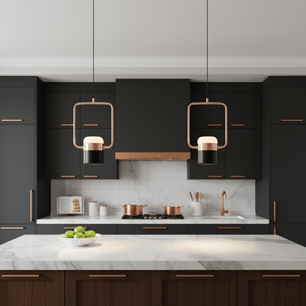 Adjustable Glass Pendant Light – Glass detail 8