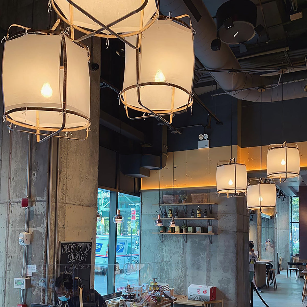 Ay Illuminate Linen Pendant Light – Linen detail 6