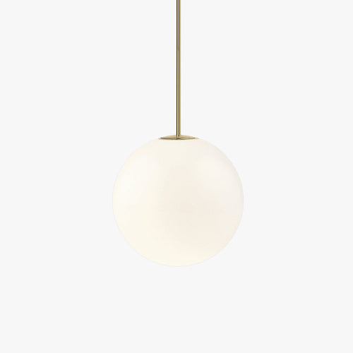 Brass Architectural Collection Glass Pendant Lamp