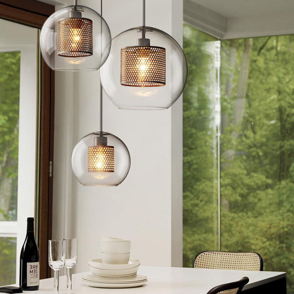 Chiswick Glass Pendant Light – Glass detail 3