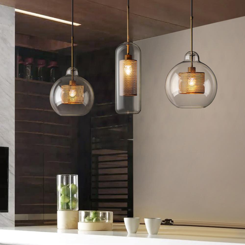 Chiswick Glass Pendant Light – Glass detail 2