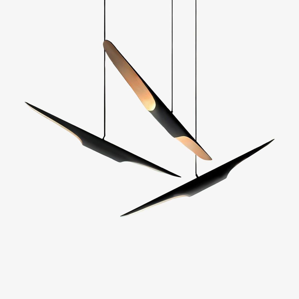 Coltrane Pipe Brass Pendant Lights