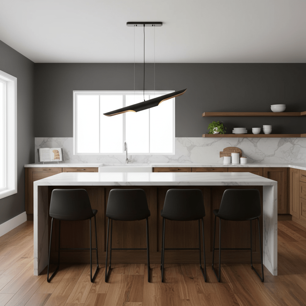 Coltrane Pipe Brass Pendant Lights – Brass detail 7