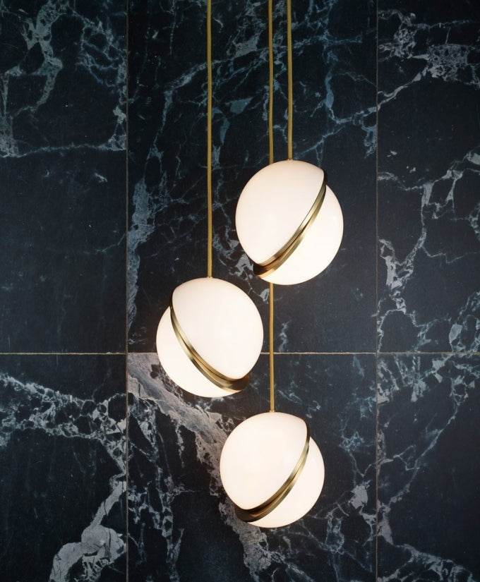 Crescent Acrylic Pendant Lamp – Acrylic detail 6