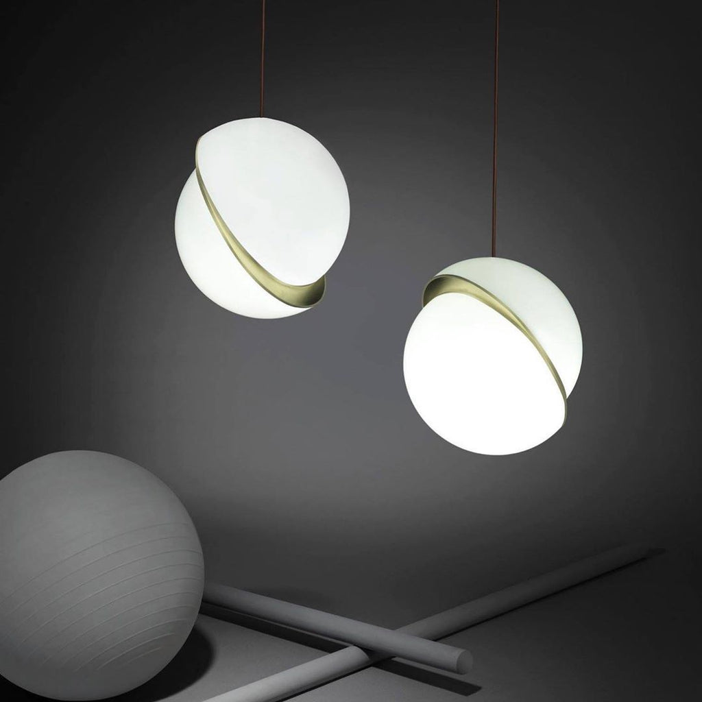 Crescent Acrylic Pendant Lamp – Acrylic detail 5