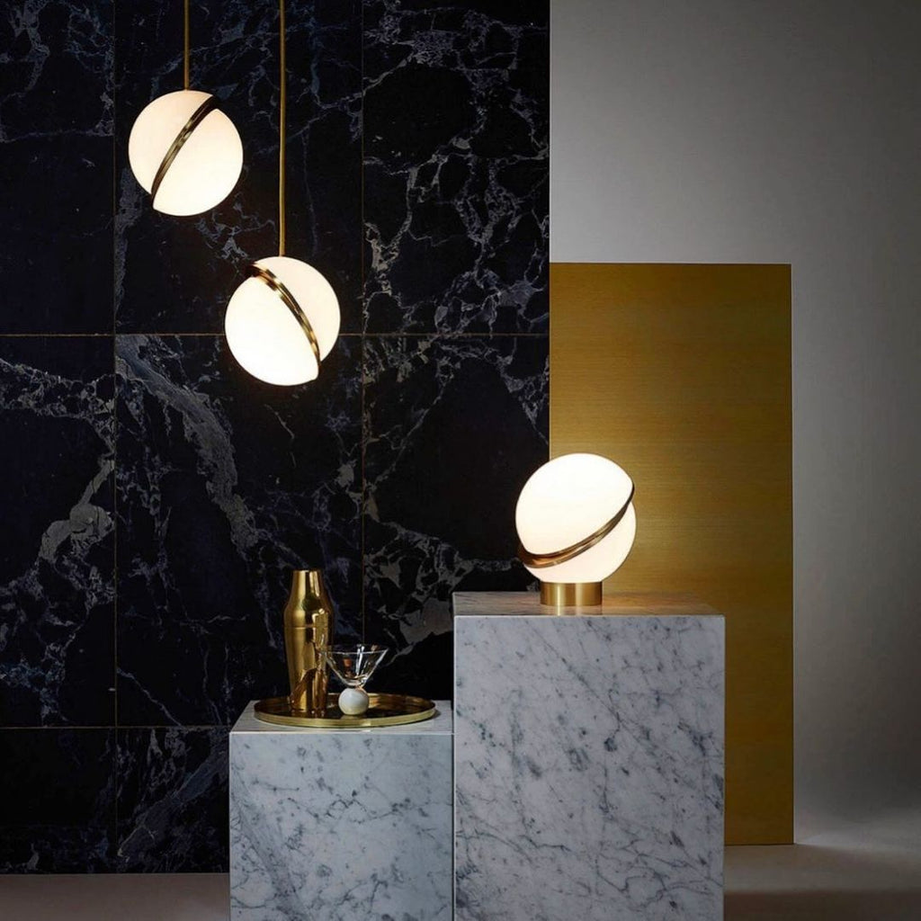 Crescent Acrylic Pendant Lamp – Acrylic detail 3