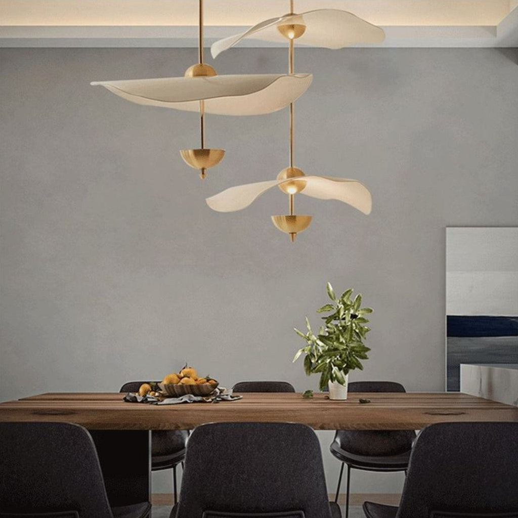 Envolee Double Biscuit Acrylic Pendant Light – Acrylic detail 3