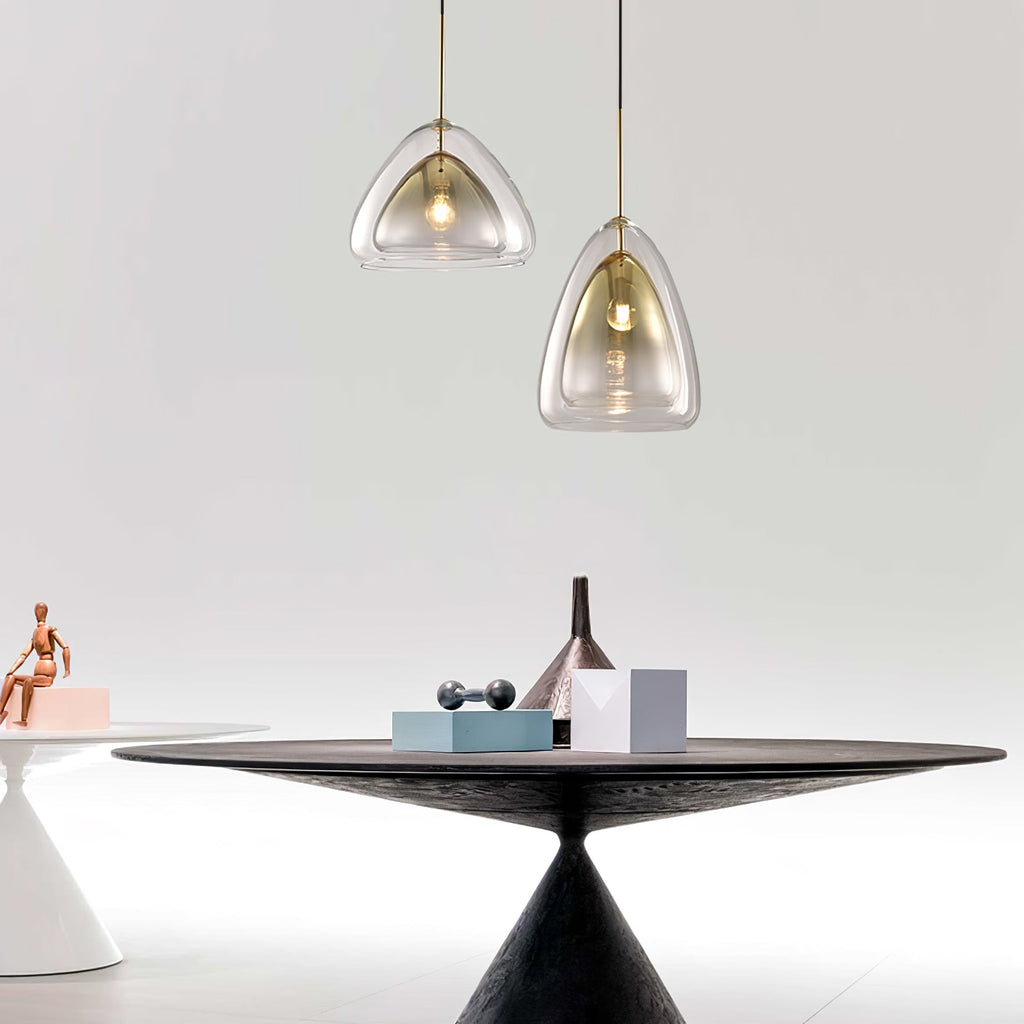 Futuristische Glass Pendant Light – Glass detail 2
