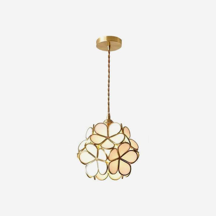 Glass Petal Pendant Light – Glass detail 10