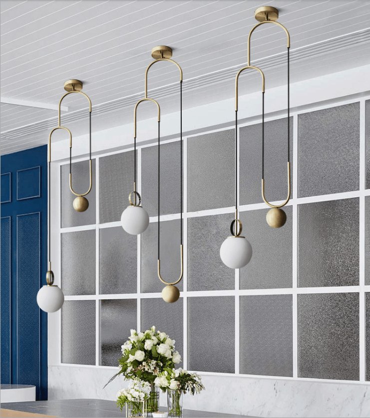 Glass Ball Pendant Lamp – Glass detail 5