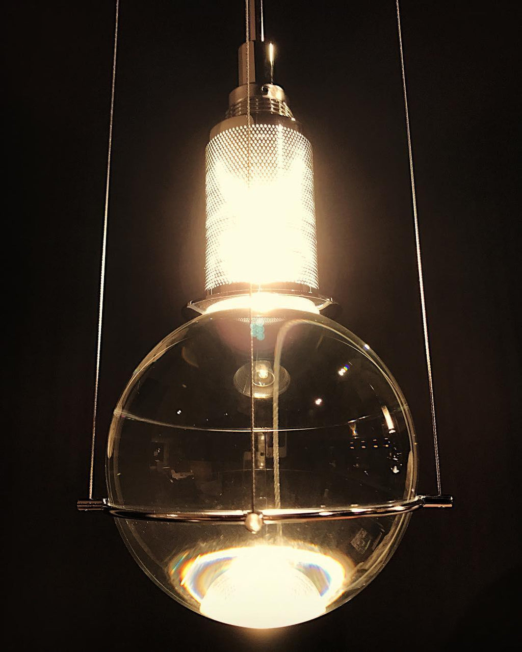 Floating Globe Pendant Light – detail 7