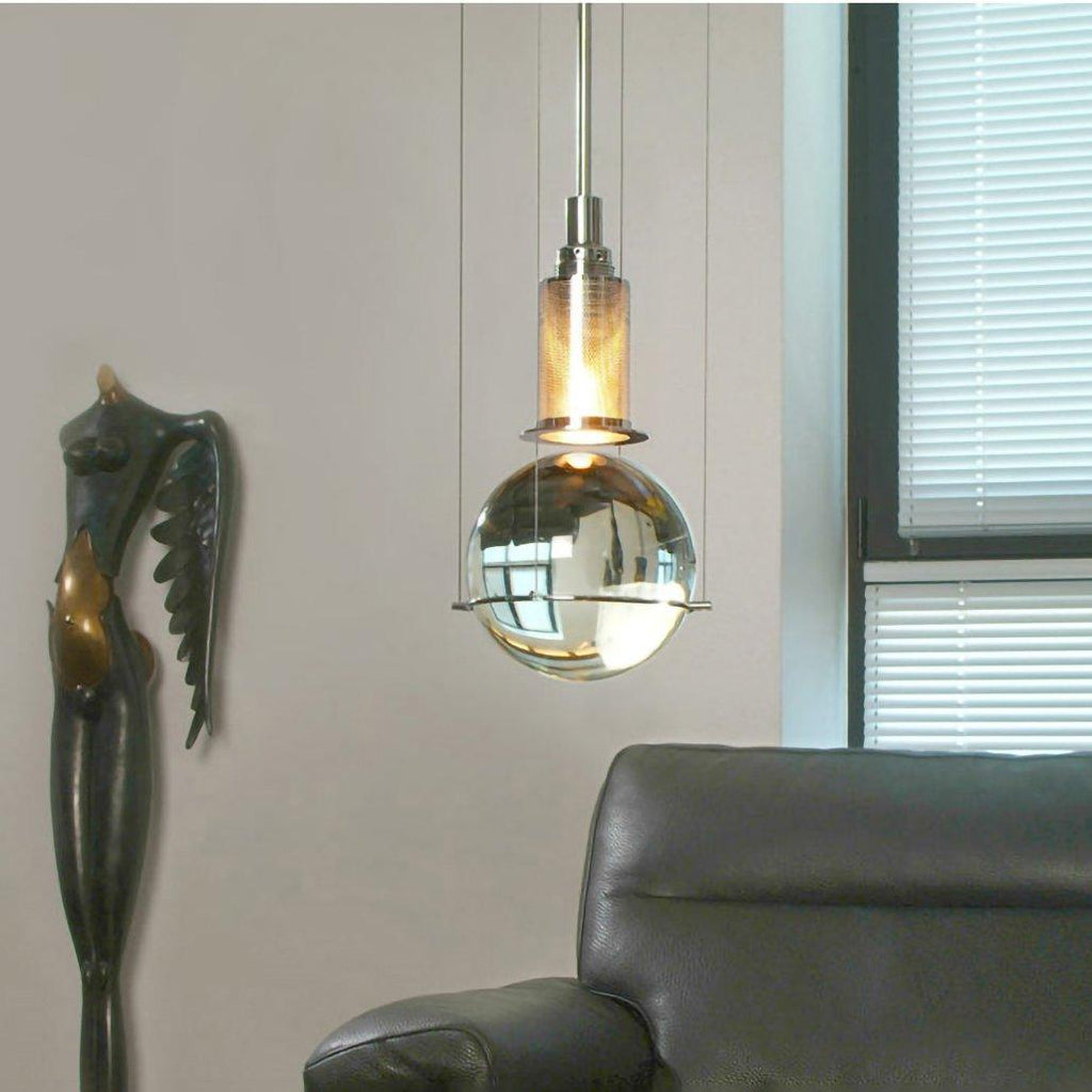 Floating Globe Pendant Light – detail 9