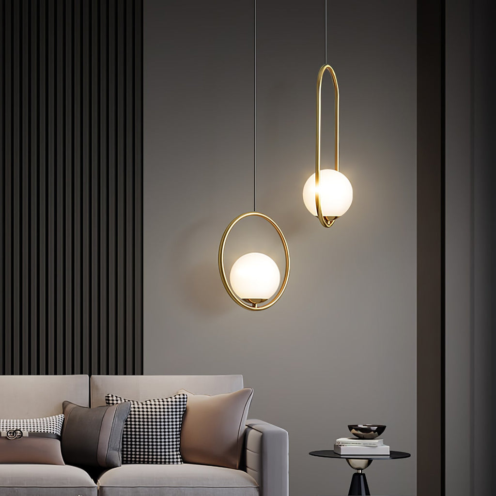 Mila Glass Pendant Lamp – Glass detail 6