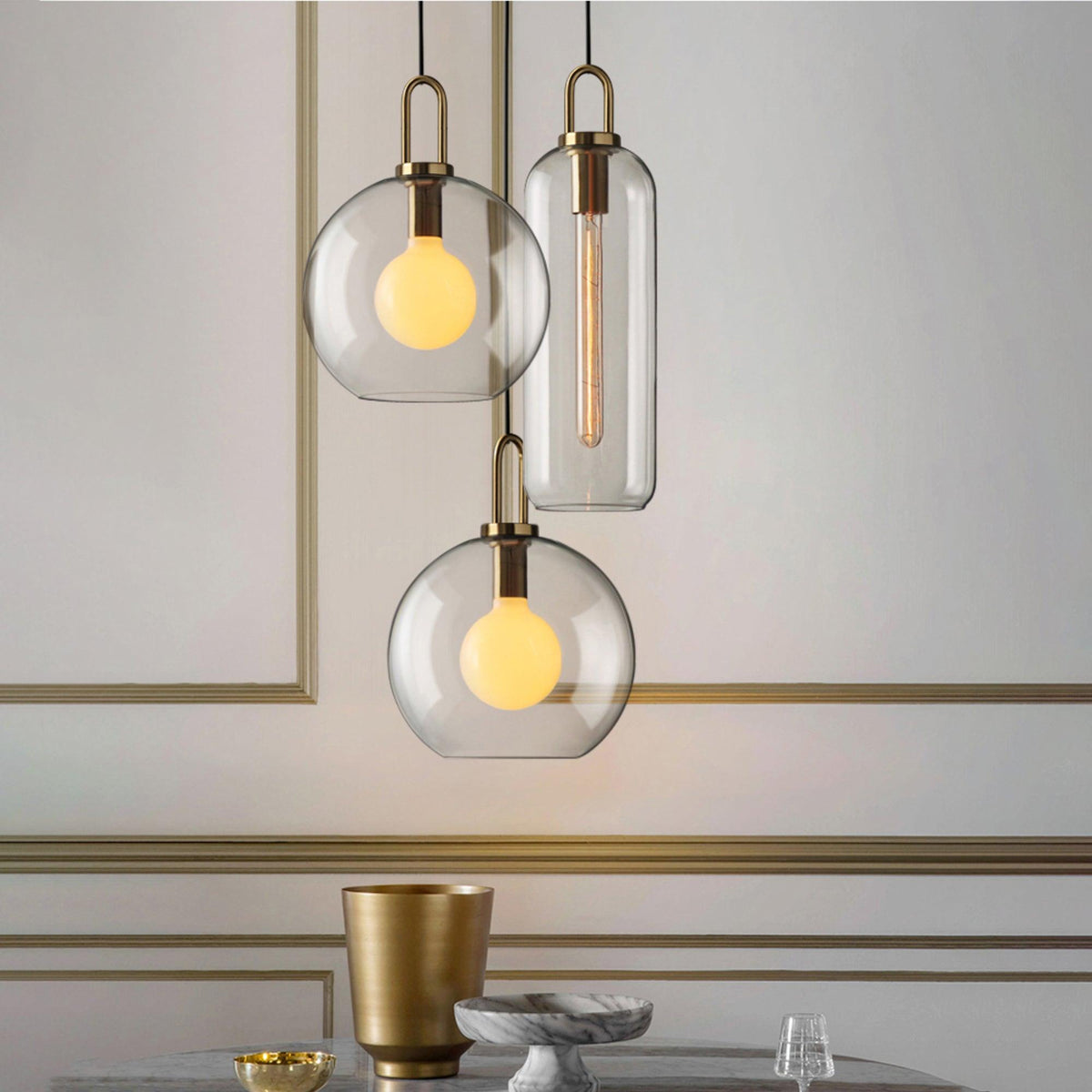 Pendulum Glass Pendant Lamp – Glass detail 5